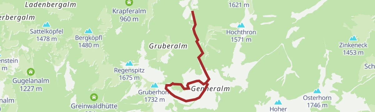 Route map: Lämmerbach